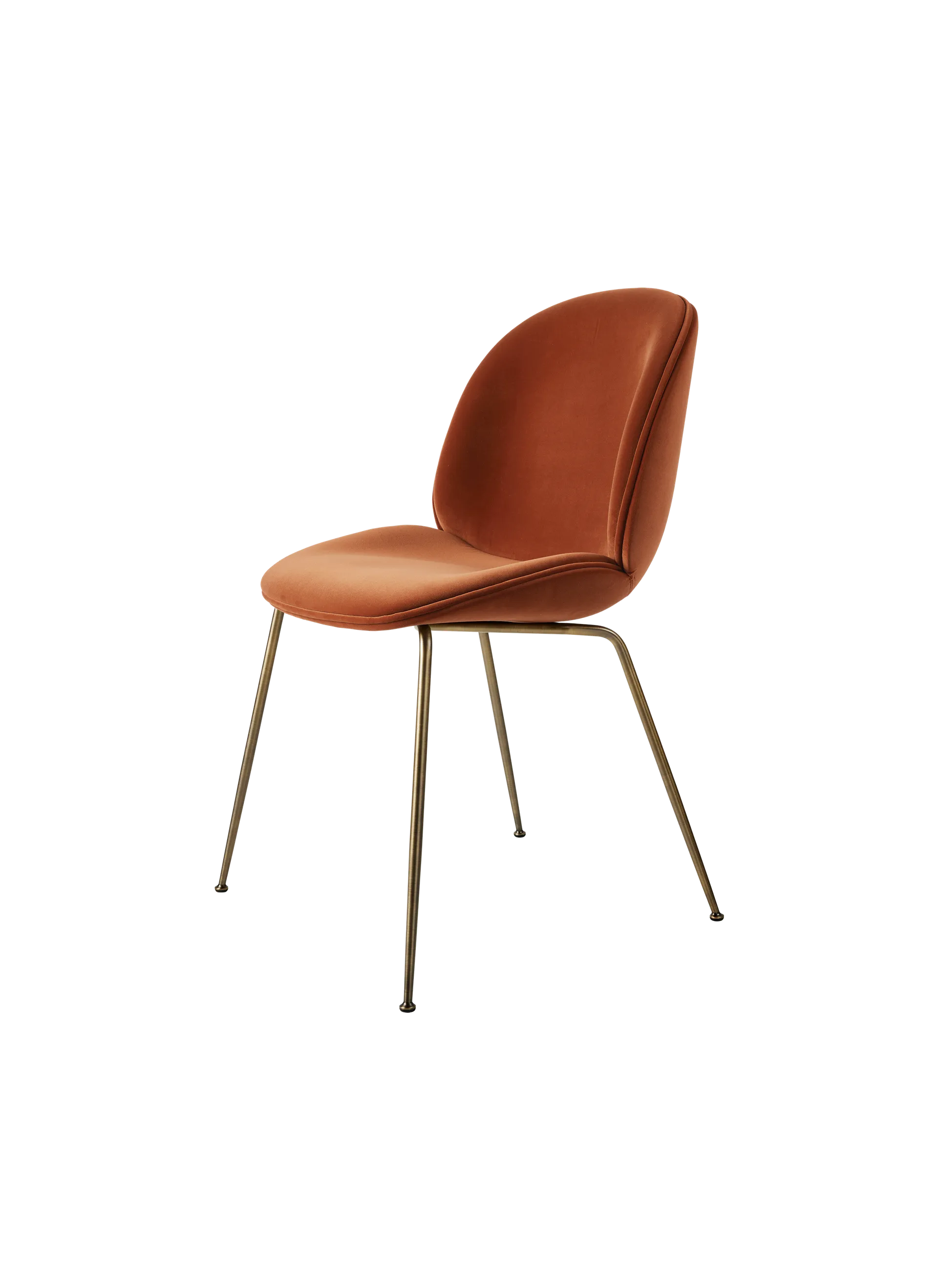 GUBI ビートルチェア GUBI Beetle Dining Chair, Front Upholstered